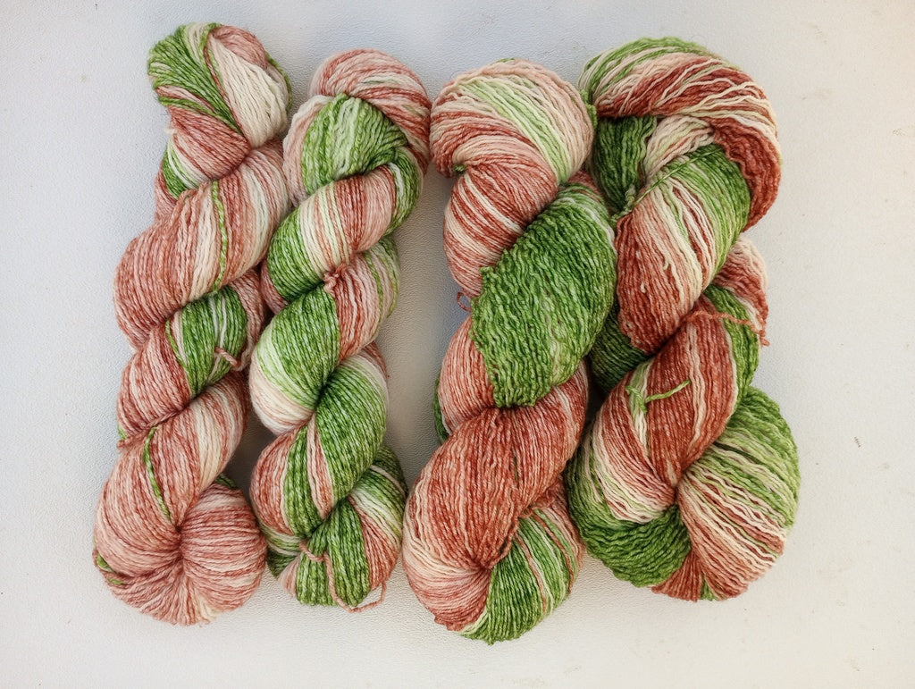 Vintage Mistletoe Gradient (fingering and sport weight) Knit Spin Farm