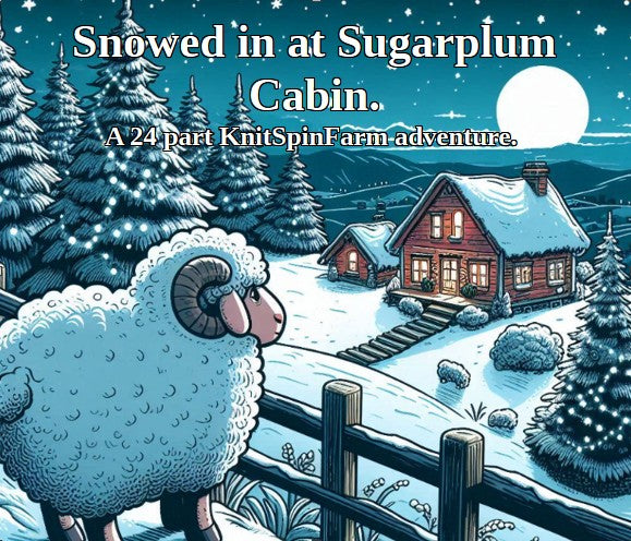 Join us for the story "Snowed in at Sugarplum Cabin"