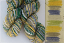 Olive and Ochre - Self-Striping Sock yarn (Yarny McYarnface)
