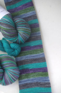 Dragonflies - Self Striping Sock Yarn