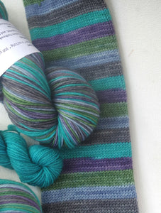 Dragonflies - Self Striping Sock Yarn