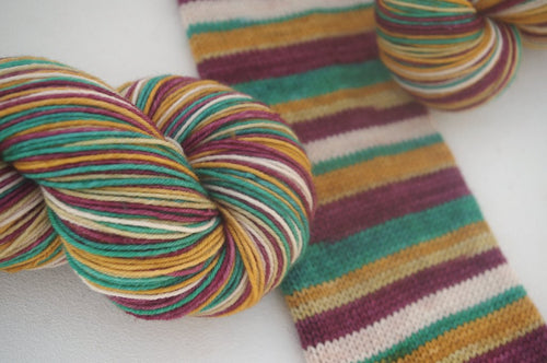 Mending Pile (non-repeatable) - Self Striping Sock Yarn