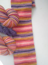 "I'd Eat That," by the Goats - Targhee Fingering Self Striping Sock Yarn