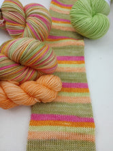 Summer Cucurbits - Self-Striping Sock yarn