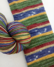 PREORDER: Merry and Bright Market - Self Striping Sock Yarn (ships Nov 11)