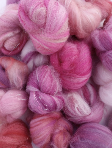 February Color Spinning Pack (3 or 6 oz of mini batts)