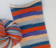 Bouncy Village - Self-Striping Sock yarn
