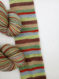 I'm Not Mad, Universe... Self-Striping yarn