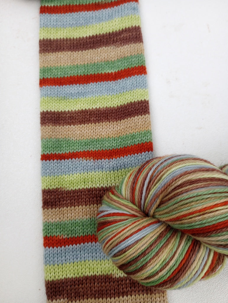 I'm Not Mad, Universe... Self-Striping yarn