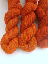 Folk Art Pumpkin - Semi-Solid sock yarn