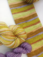 Focaccia Croutons - Self-Striping Sock yarn