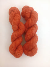 Rusty Orange - Semi-Solid sock yarn