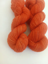 Rusty Orange - Semi-Solid sock yarn