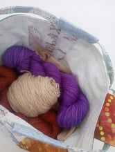 I Need the Beach! Square bottom project bag