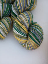 Olive and Ochre - Self-Striping Sock yarn (Yarny McYarnface)