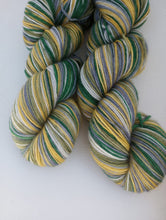 Olive and Ochre - Self-Striping Sock yarn (Yarny McYarnface)