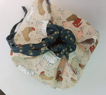 Farm Animals (full panels) square bottom project bag
