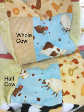 Fluffy Sheep square bottom project bag