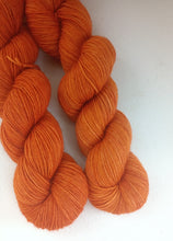 Warty Goblin Pumpkin - Semi-Solid sock yarn