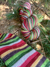 PREORDER: Santa Paws - Self-striping sock yarn (ships Nov 20)