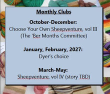 Keep the Semi-Solid Yarn club rolling (monthly yarn club)