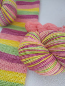 National Punch Day - Self Striping Sock Yarn