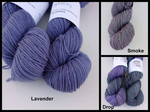 DK Weight Semi-Solid yarn - SINGLE SKEINS