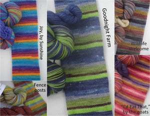 Subscription for Monthly Self Striping Sock Yarn Club