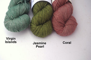 Yak Semi-Solid yarn, single skeins (light colors)