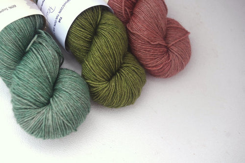 Yak Semi-Solid yarn, single skeins (light colors)
