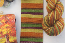 Festival of Autumnal Yarn - Self Striping Sock Yarn